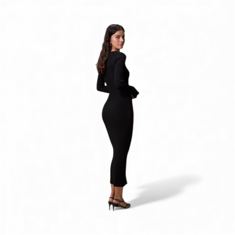 GB Elegant Confi  Black Dress | Size L